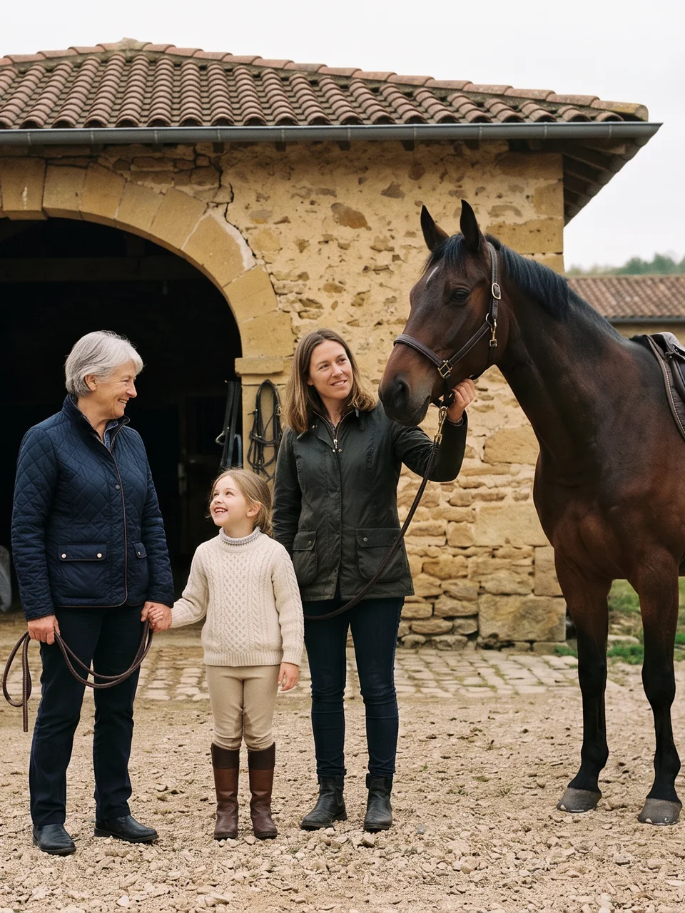 L'équipe, Aux Écuries de Vignieu, centre équestre à Vignieu